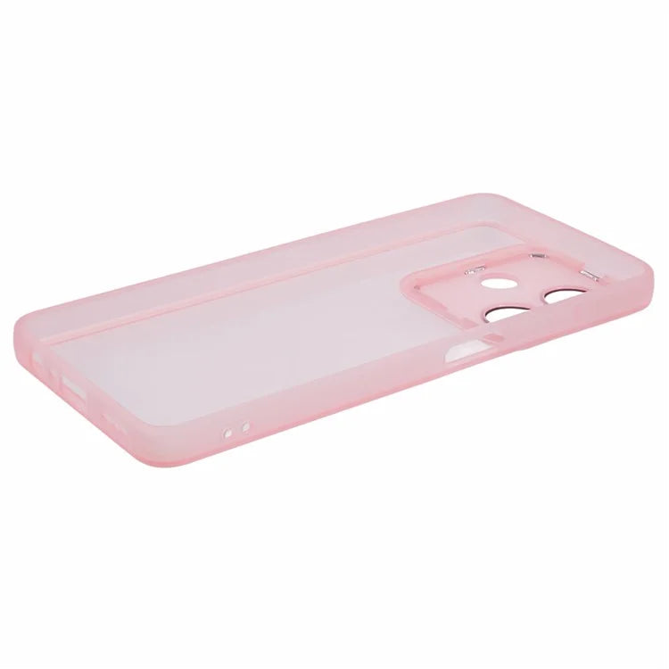 DKSM Series For Oppo A3x 5G Case Electroplated Camera Frame TPU Phone Cover
