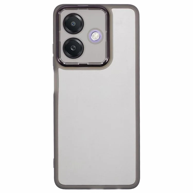 DKSM Series For Oppo A3x 5G Case Electroplated Camera Frame TPU Phone Cover