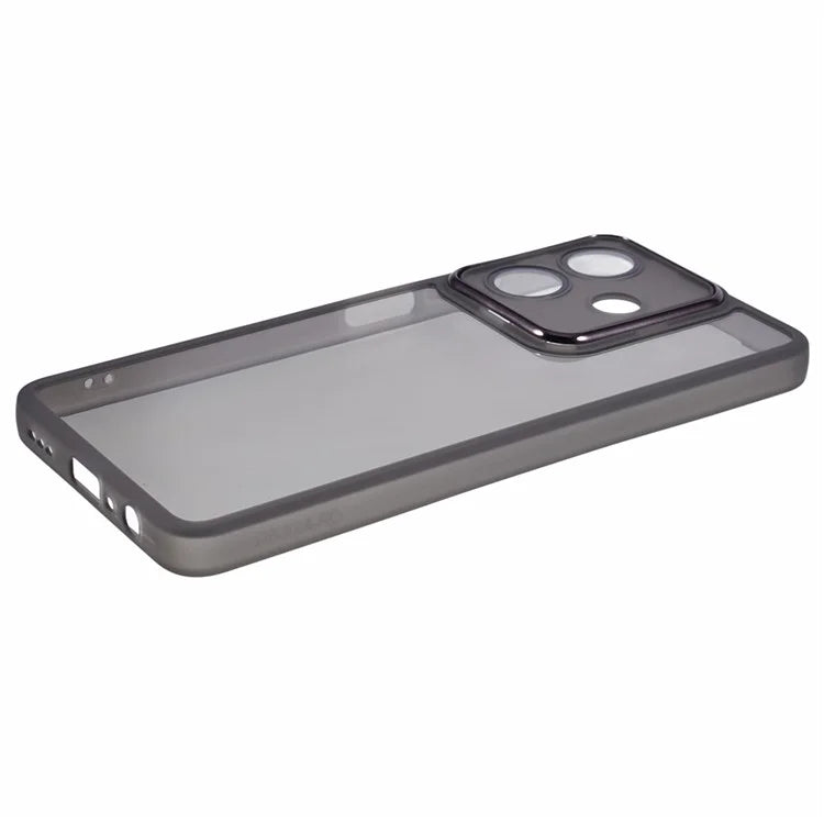 DKSM Series For Oppo A3x 5G Case Electroplated Camera Frame TPU Phone Cover