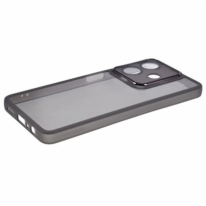 DKSM Series For Oppo A3x 5G Case Electroplated Camera Frame TPU Phone Cover