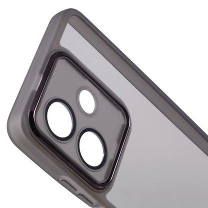 DKSM Series For Oppo A3x 5G Case Electroplated Camera Frame TPU Phone Cover