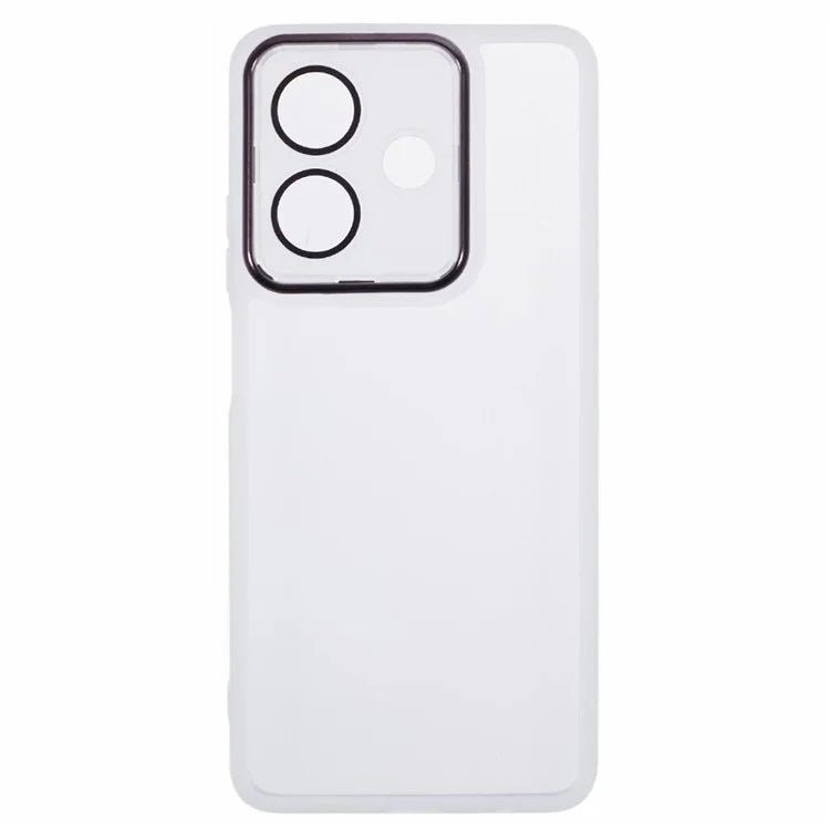 DKSM Series For Oppo A3x 5G Case Electroplated Camera Frame TPU Phone Cover