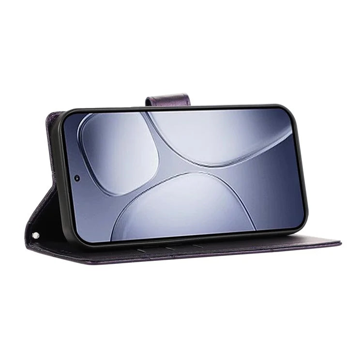 DF-06 For Xiaomi Redmi K70 Ultra Phone Case Leather Flip Wallet Cover Line Imprint
