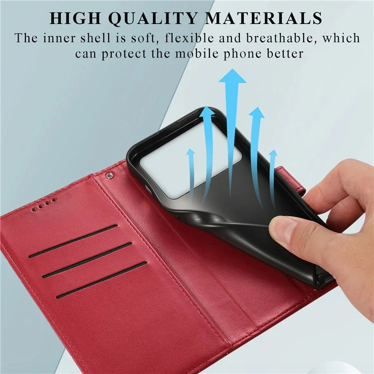 DF-06 For Xiaomi Redmi K70 Ultra Phone Case Leather Flip Wallet Cover Line Imprint