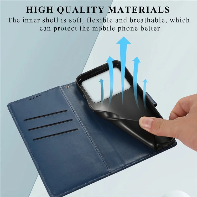 DF-06 For Xiaomi Redmi K70 Ultra Phone Case Leather Flip Wallet Cover Line Imprint
