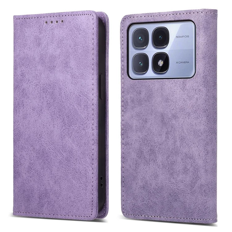 DF-05 For Xiaomi Redmi K70 Ultra Wallet Case RFID Blocking PU Leather Phone Cover