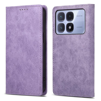 DF-05 For Xiaomi Redmi K70 Ultra Wallet Case RFID Blocking PU Leather Phone Cover