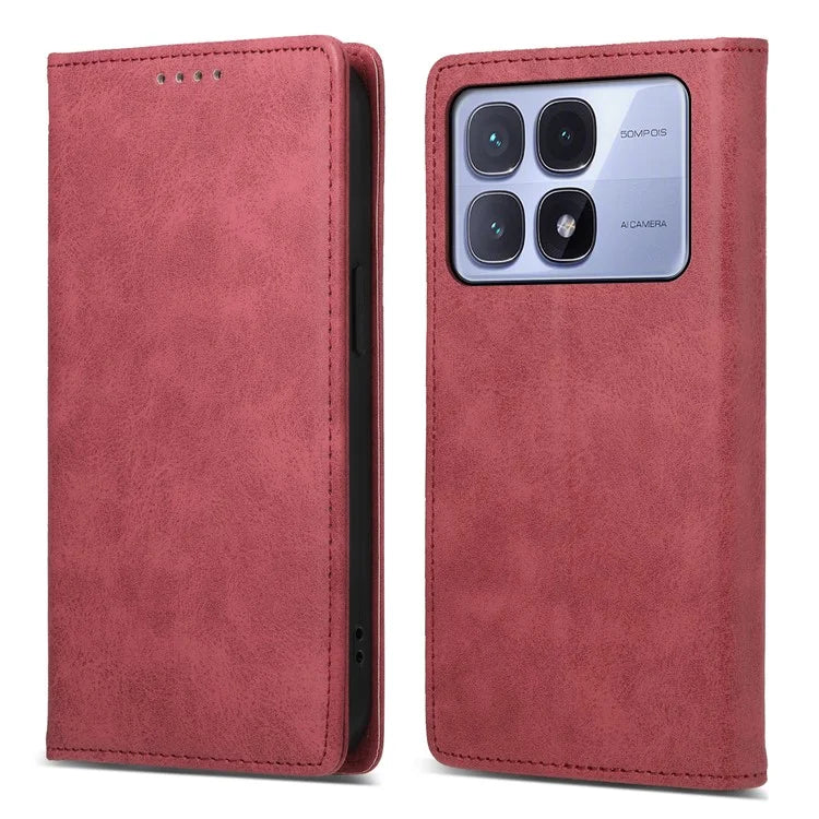 DF-05 For Xiaomi Redmi K70 Ultra Wallet Case RFID Blocking PU Leather Phone Cover