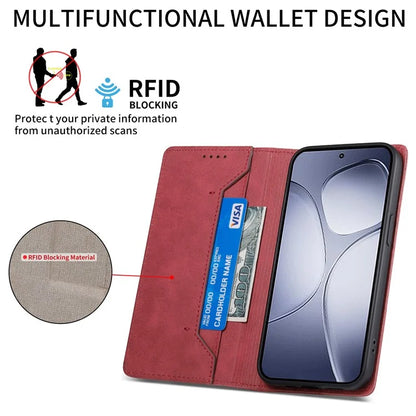 DF-05 For Xiaomi Redmi K70 Ultra Wallet Case RFID Blocking PU Leather Phone Cover