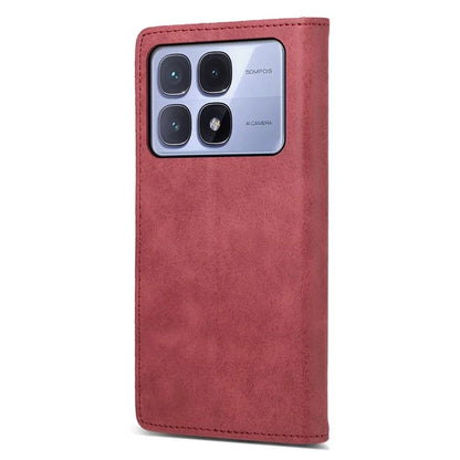 DF-05 For Xiaomi Redmi K70 Ultra Wallet Case RFID Blocking PU Leather Phone Cover