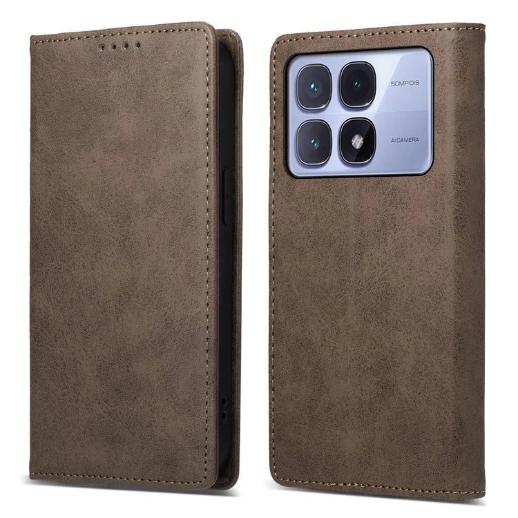 DF-05 For Xiaomi Redmi K70 Ultra Wallet Case RFID Blocking PU Leather Phone Cover