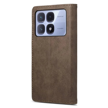 DF-05 For Xiaomi Redmi K70 Ultra Wallet Case RFID Blocking PU Leather Phone Cover