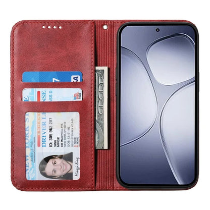 For Xiaomi Redmi K70 Ultra Case Calf Texture PU Leather Phone Cover with Wallet
