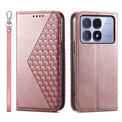 For Xiaomi Redmi K70 Ultra Case Calf Texture PU Leather Phone Cover with Wallet