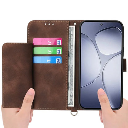 For Xiaomi Redmi K70 Ultra Case Flower Pattern PU Leather Wallet Phone Cover with Strap
