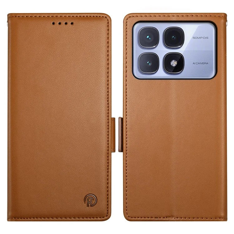 DF-010 For Xiaomi Redmi K70 Ultra Stand Case PU Leather Wallet Phone Cover