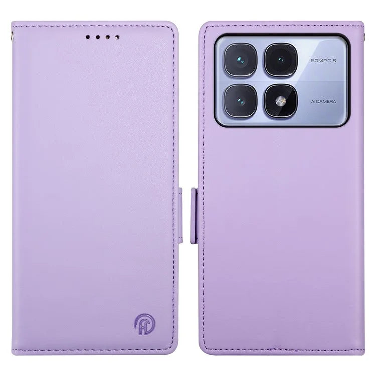 DF-010 For Xiaomi Redmi K70 Ultra Stand Case PU Leather Wallet Phone Cover