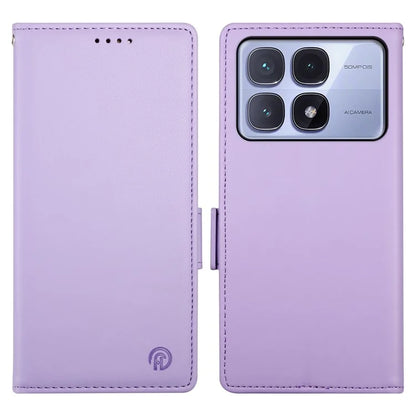 DF-010 For Xiaomi Redmi K70 Ultra Stand Case PU Leather Wallet Phone Cover