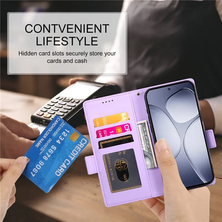 DF-010 For Xiaomi Redmi K70 Ultra Stand Case PU Leather Wallet Phone Cover