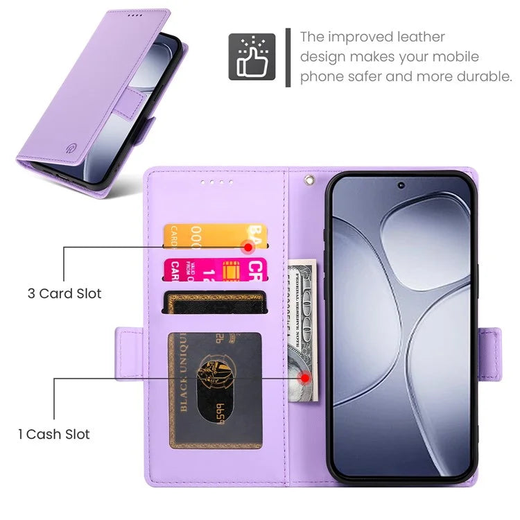 DF-010 For Xiaomi Redmi K70 Ultra Stand Case PU Leather Wallet Phone Cover