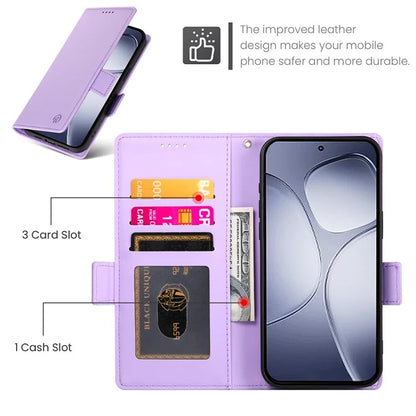 DF-010 For Xiaomi Redmi K70 Ultra Stand Case PU Leather Wallet Phone Cover