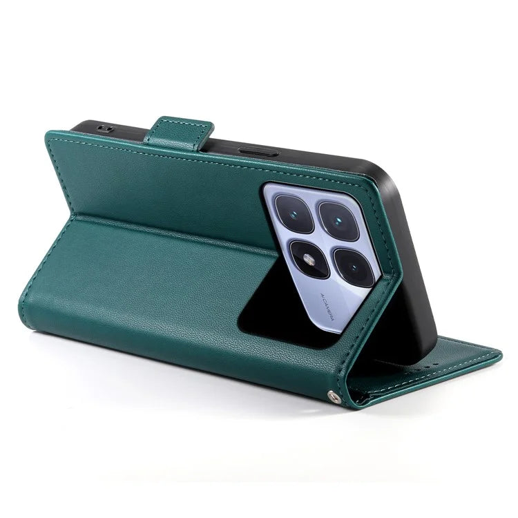 DF-010 For Xiaomi Redmi K70 Ultra Stand Case PU Leather Wallet Phone Cover