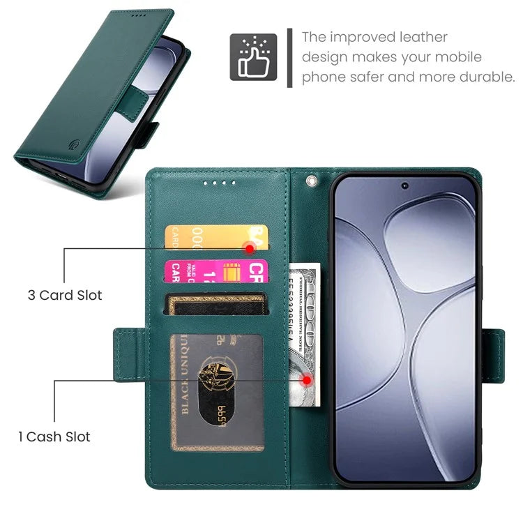 DF-010 For Xiaomi Redmi K70 Ultra Stand Case PU Leather Wallet Phone Cover
