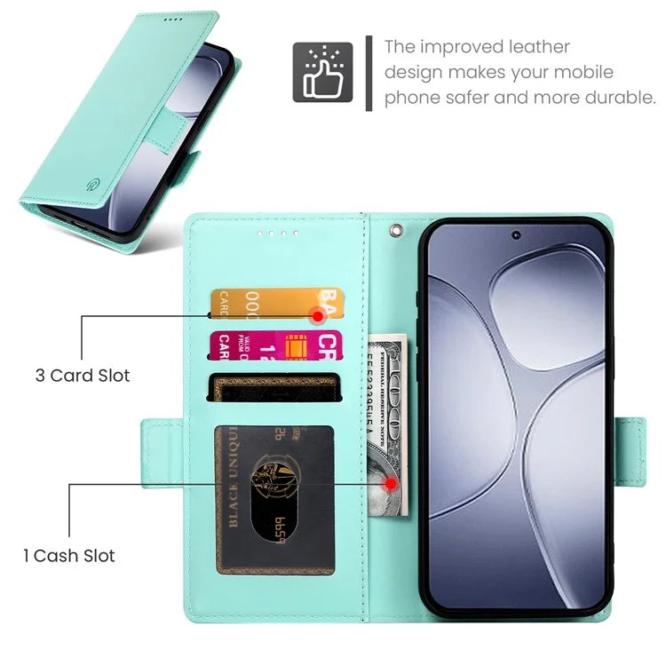DF-010 For Xiaomi Redmi K70 Ultra Stand Case PU Leather Wallet Phone Cover