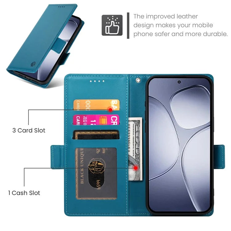 DF-010 For Xiaomi Redmi K70 Ultra Stand Case PU Leather Wallet Phone Cover