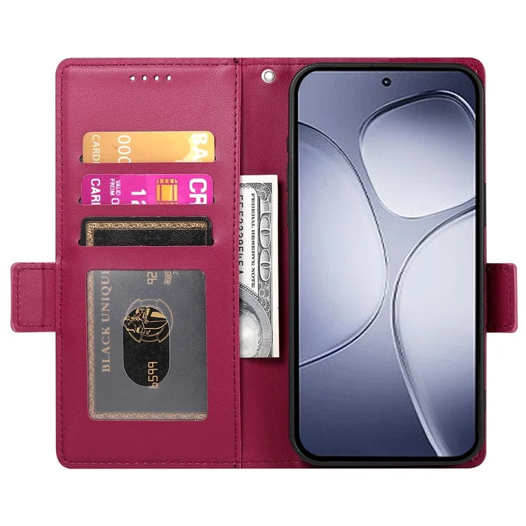 DF-010 For Xiaomi Redmi K70 Ultra Stand Case PU Leather Wallet Phone Cover