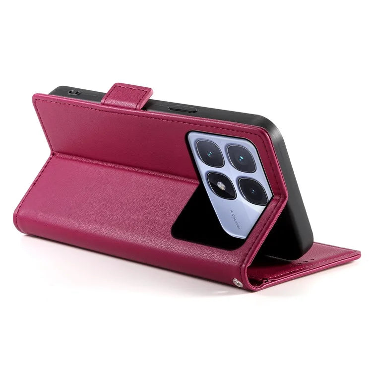 DF-010 For Xiaomi Redmi K70 Ultra Stand Case PU Leather Wallet Phone Cover