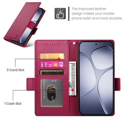 DF-010 For Xiaomi Redmi K70 Ultra Stand Case PU Leather Wallet Phone Cover