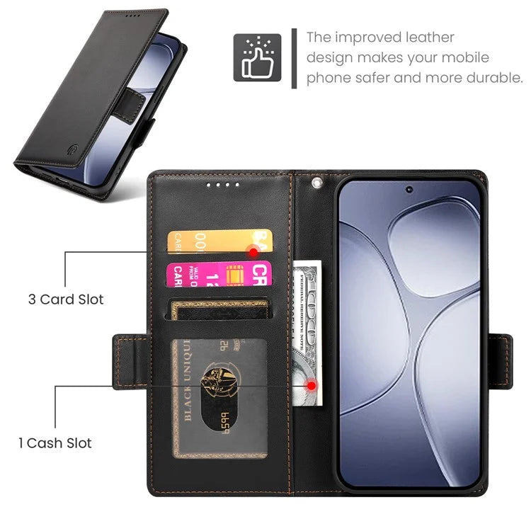 DF-010 For Xiaomi Redmi K70 Ultra Stand Case PU Leather Wallet Phone Cover