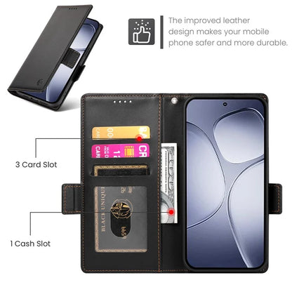 DF-010 For Xiaomi Redmi K70 Ultra Stand Case PU Leather Wallet Phone Cover