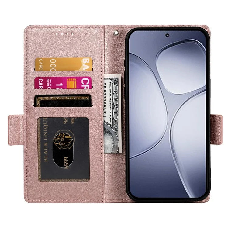 DF-010 For Xiaomi Redmi K70 Ultra Stand Case PU Leather Wallet Phone Cover
