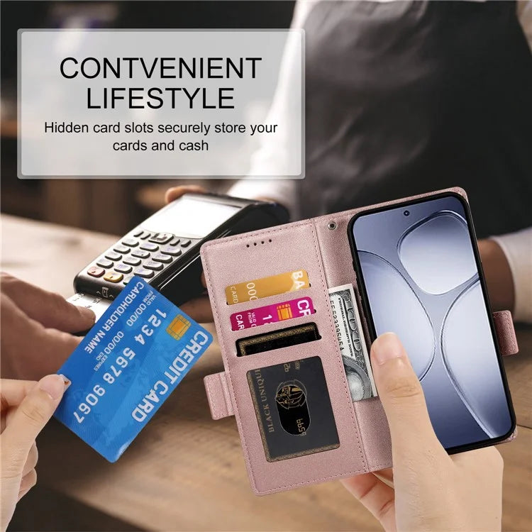 DF-010 For Xiaomi Redmi K70 Ultra Stand Case PU Leather Wallet Phone Cover