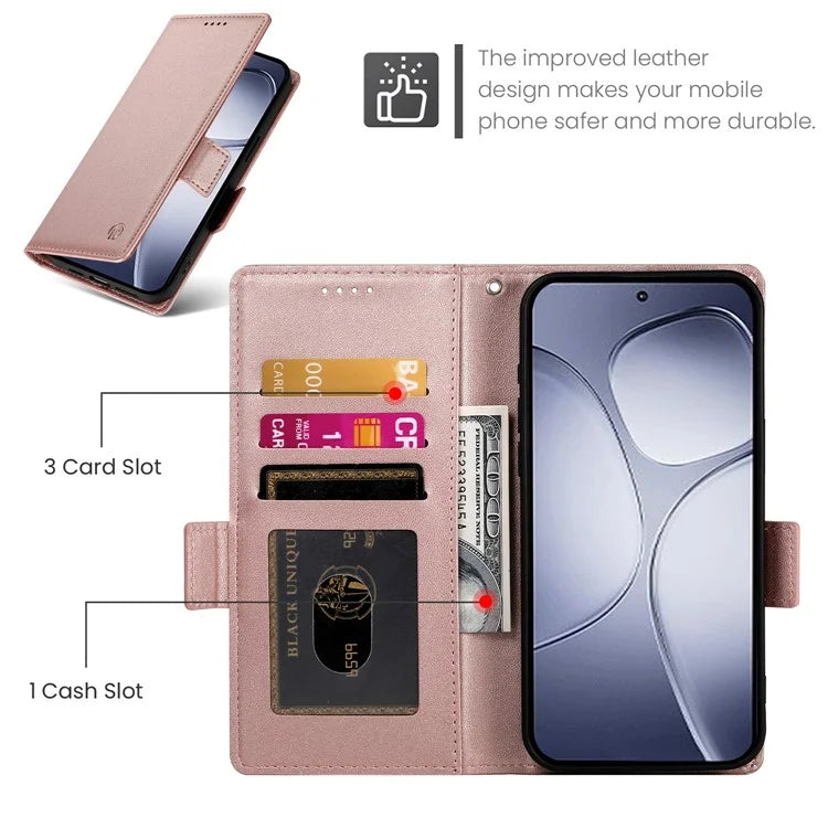 DF-010 For Xiaomi Redmi K70 Ultra Stand Case PU Leather Wallet Phone Cover