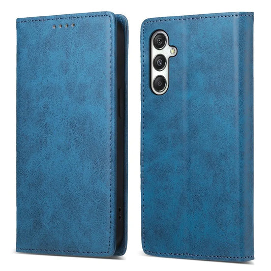 DF-05 For Samsung Galaxy M35 5G Wallet Case RFID Blocking PU Leather Phone Cover
