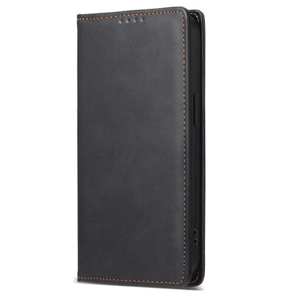 DF-05 For Samsung Galaxy M35 5G Wallet Case RFID Blocking PU Leather Phone Cover