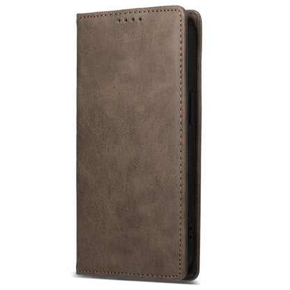 DF-05 For Samsung Galaxy M35 5G Wallet Case RFID Blocking PU Leather Phone Cover