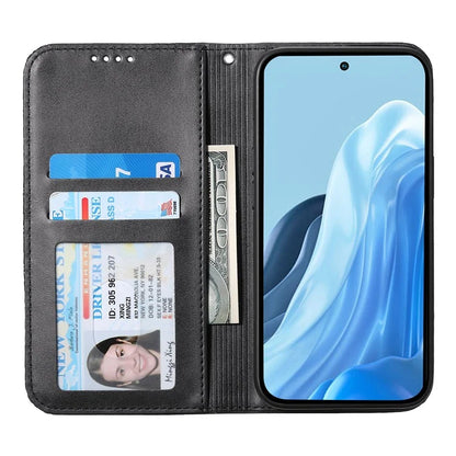 For Samsung Galaxy M35 5G Case Calf Texture PU Leather Phone Cover with Wallet
