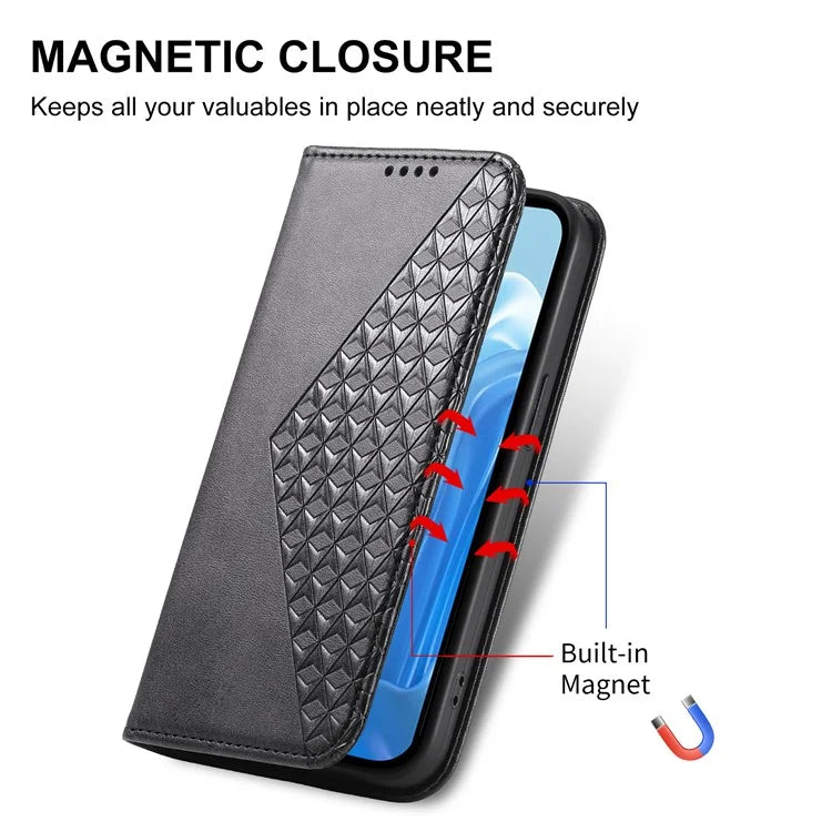 For Samsung Galaxy M35 5G Case Calf Texture PU Leather Phone Cover with Wallet