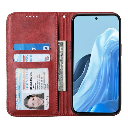 For Samsung Galaxy M35 5G Case Calf Texture PU Leather Phone Cover with Wallet