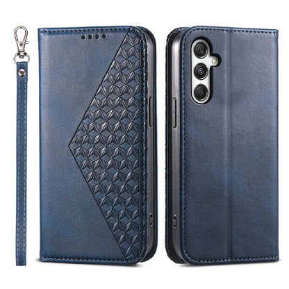 For Samsung Galaxy M35 5G Case Calf Texture PU Leather Phone Cover with Wallet