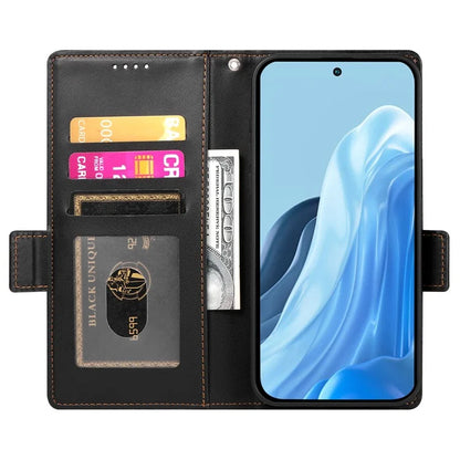 DF-010 For Samsung Galaxy M35 5G Stand Case PU Leather Wallet Phone Cover