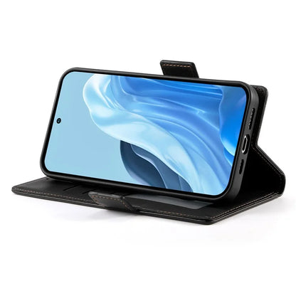 DF-010 For Samsung Galaxy M35 5G Stand Case PU Leather Wallet Phone Cover