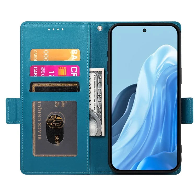 DF-010 For Samsung Galaxy M35 5G Stand Case PU Leather Wallet Phone Cover