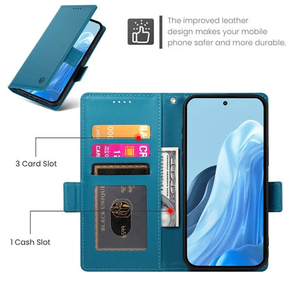 DF-010 For Samsung Galaxy M35 5G Stand Case PU Leather Wallet Phone Cover