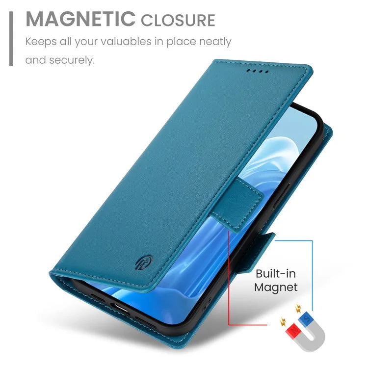 DF-010 For Samsung Galaxy M35 5G Stand Case PU Leather Wallet Phone Cover
