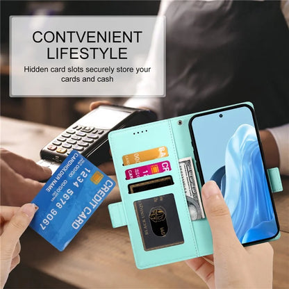 DF-010 For Samsung Galaxy M35 5G Stand Case PU Leather Wallet Phone Cover